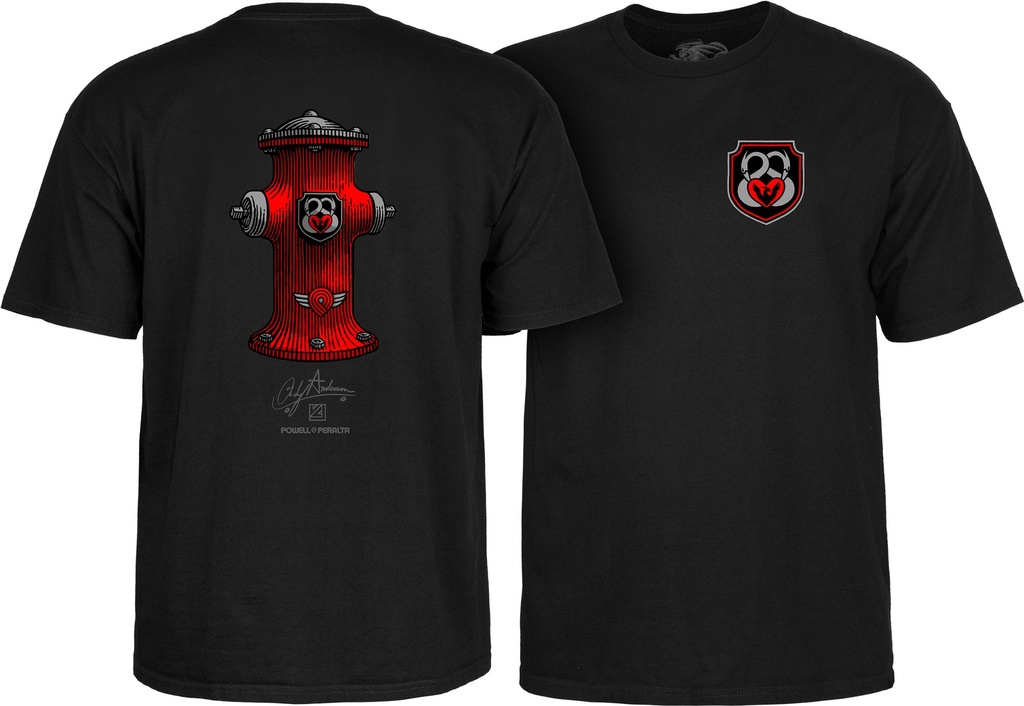 [CTMPPAAHYXS] T-Sh PP Andy Anderson Hydrant (Black, S)