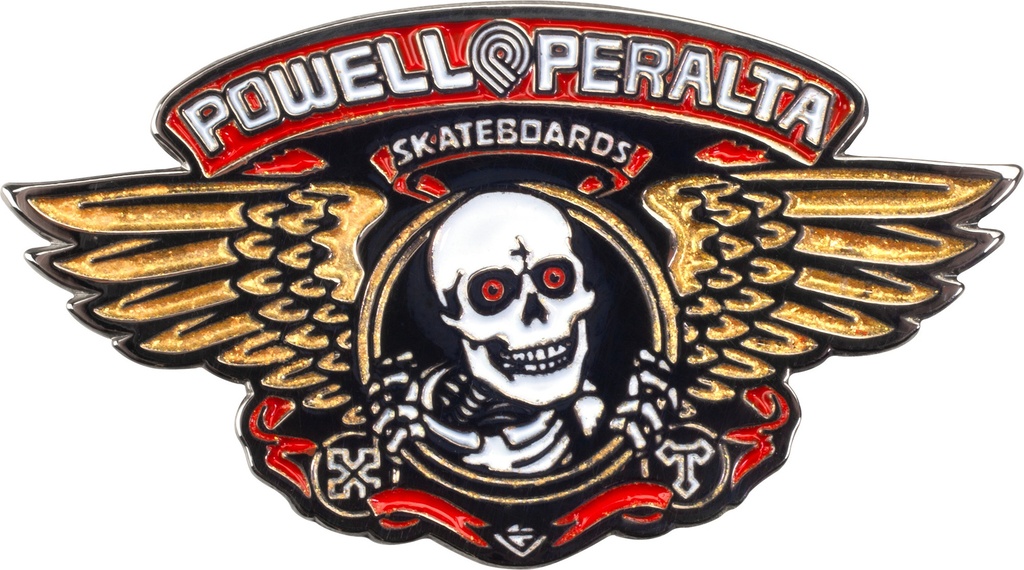 Lapel Winged Ripper Pin '2' Red
