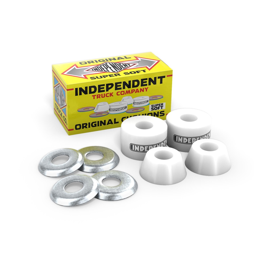 [3353140100] GENUINE PARTS ORIGINAL CONICAL CUSHIONS SUPER SOFT (88A) WHITE P/K OF 4 (copia)