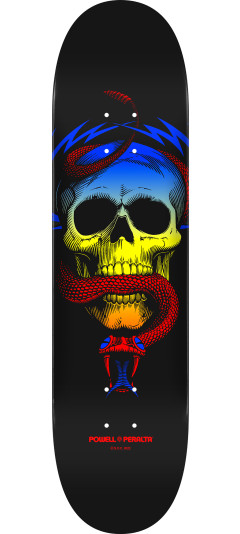 McGill Skull & Snake • Yellow Fade • 8.0"