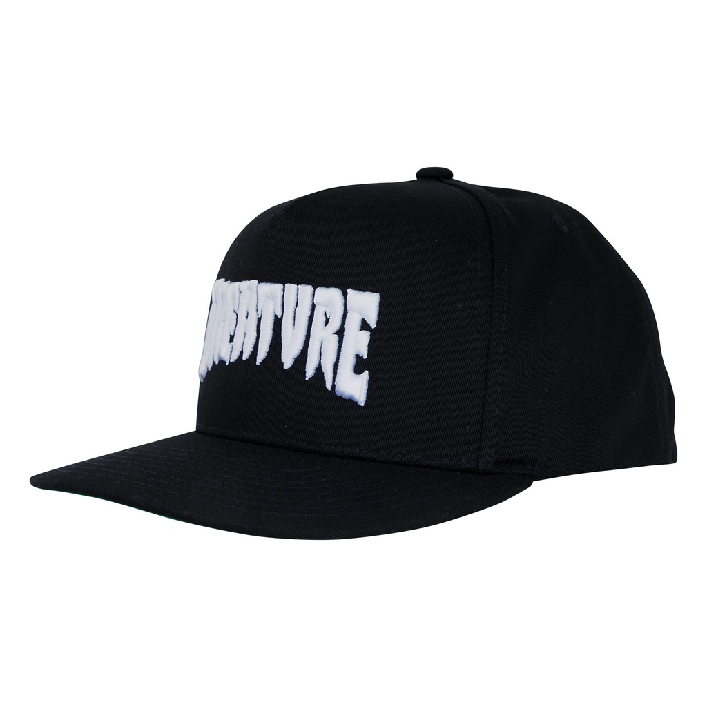 Mono Logo Snapback Structured Hat Creature