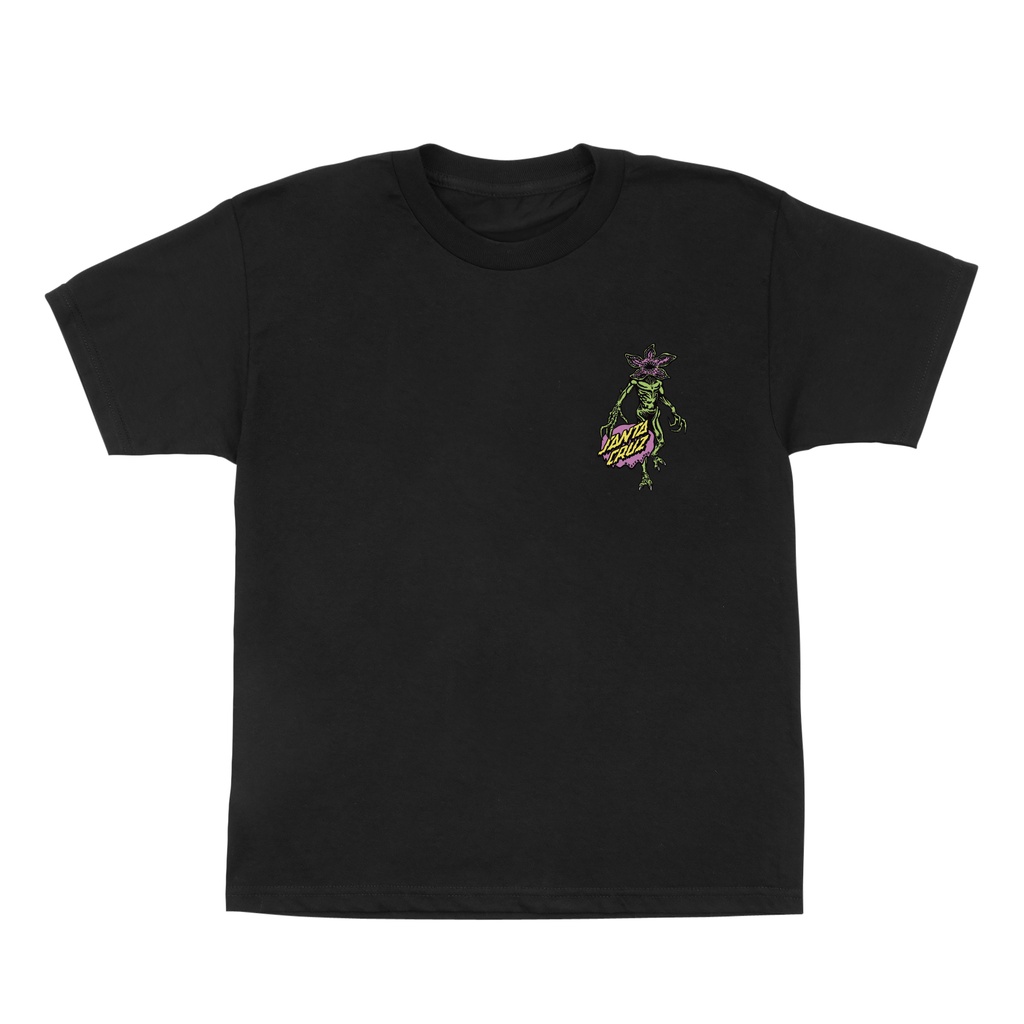 [44156601-159390] Stranger Things Demogorgon Dot S/S Midweight T-Shirt   Santa Cruz "" (S, BLACK)