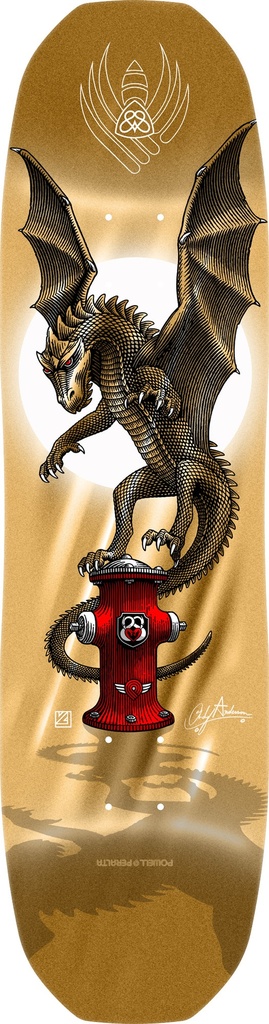[DCPAFLTAAH31126] FLIGHT Andy Anderson • Hydrant • 8.40" • Gold Foil