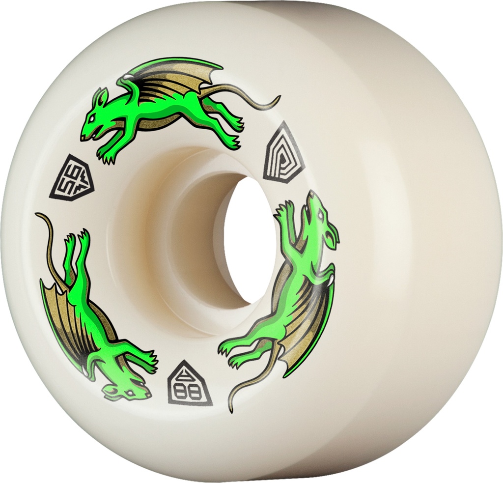Powell-Peralta™ Dragon Formula • Nano Rat • 56mm x 36mm • 88A • AV6 • Off White  