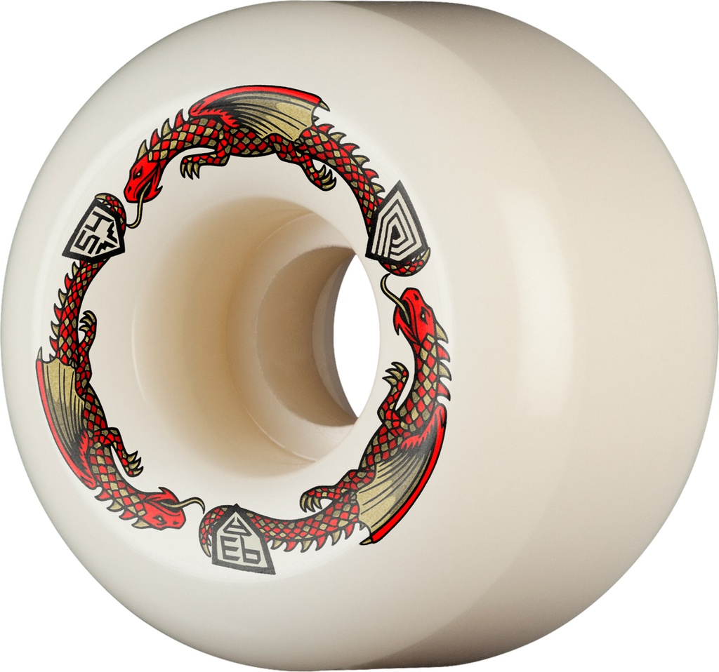 [WSBADFA2R543993A4] Powell-Peralta™ Dragon Formula Red • 54mm x 39mm • 93A • A2 • Off White