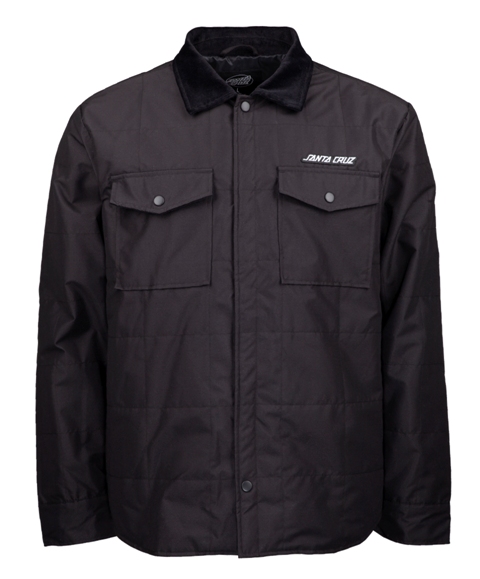 [3SF2126000S] Jacket Strip Logo Black (S)