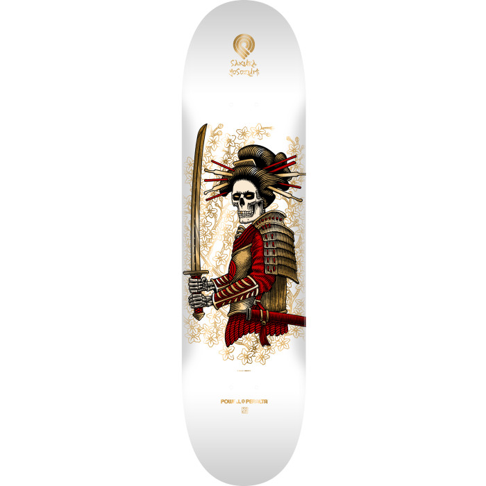 Sakura Yosozumi Onna-Bugeisha 8.25" • White / Gold Foil