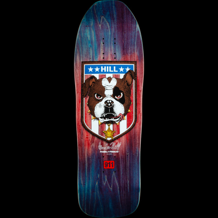 [DCPMFHBD14] FRANKIE HILL BULL DOG 10 x 31.5 BLACKLIGHT (copia)