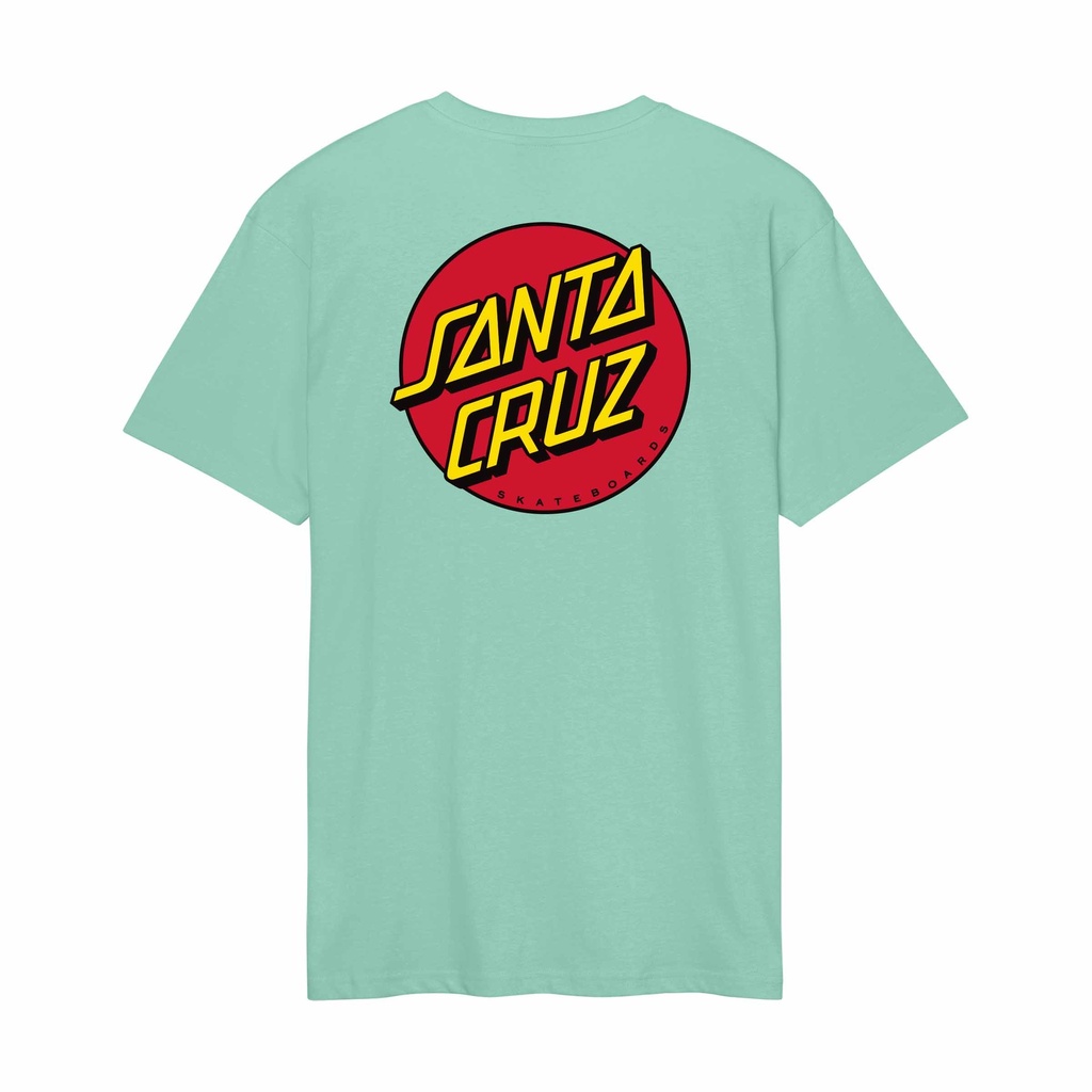 [SCA-TEE-13377] Classic Dot Chest T-Shirt (MINT, XS)