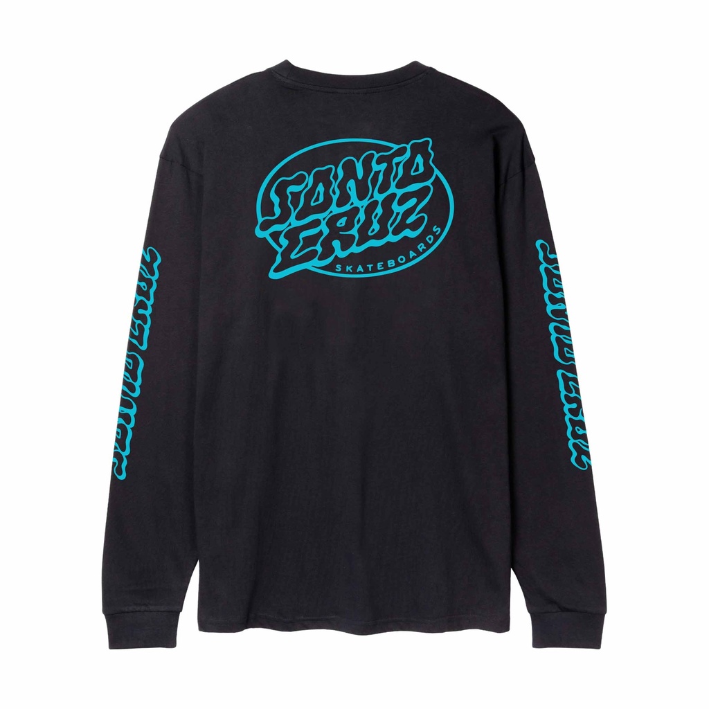 [SCA-LTE-9828] Mono Vertigo Dot LS T-Shirt (Black, M)