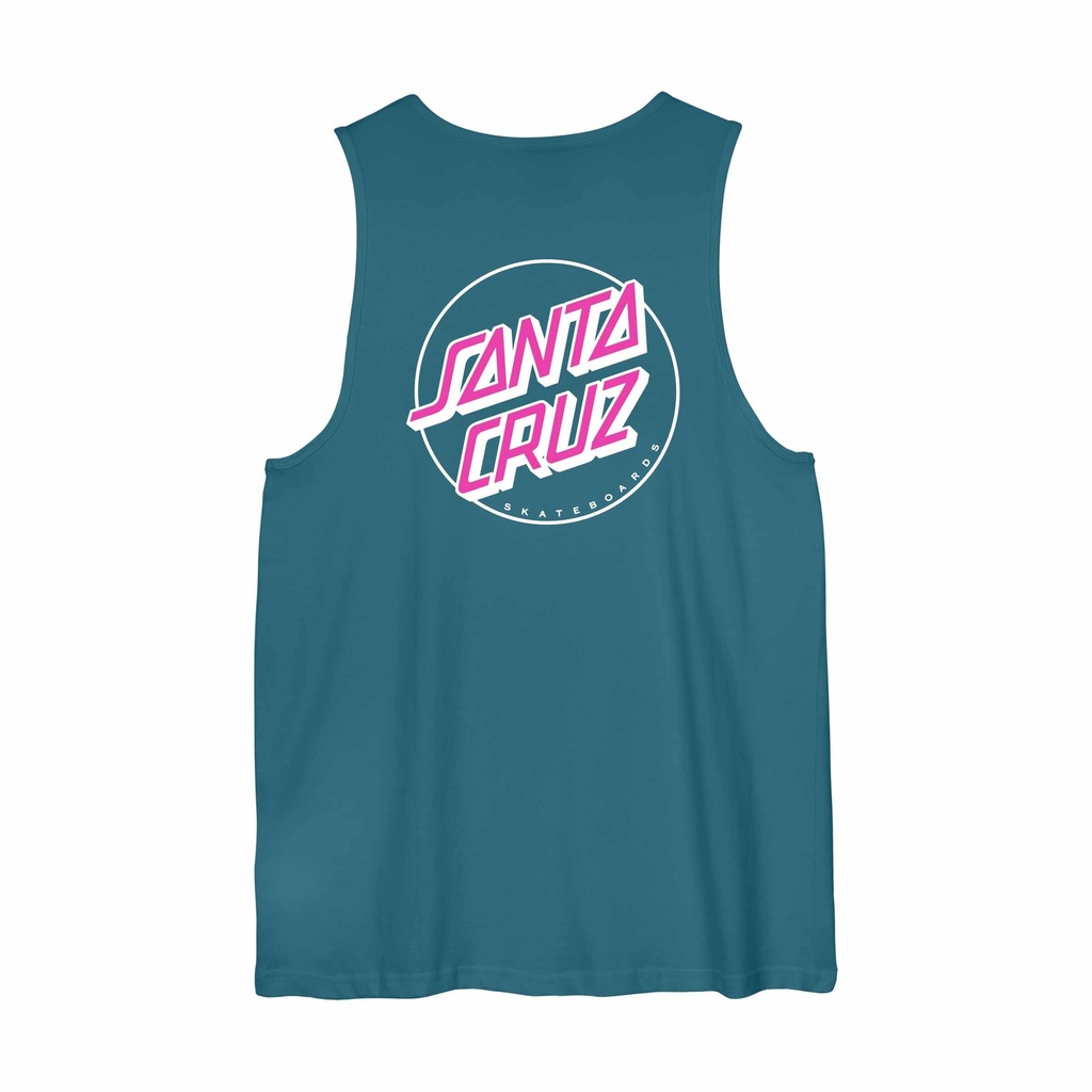 [SCA-VST-0840] Partial Dot Vest (Teal, XS)