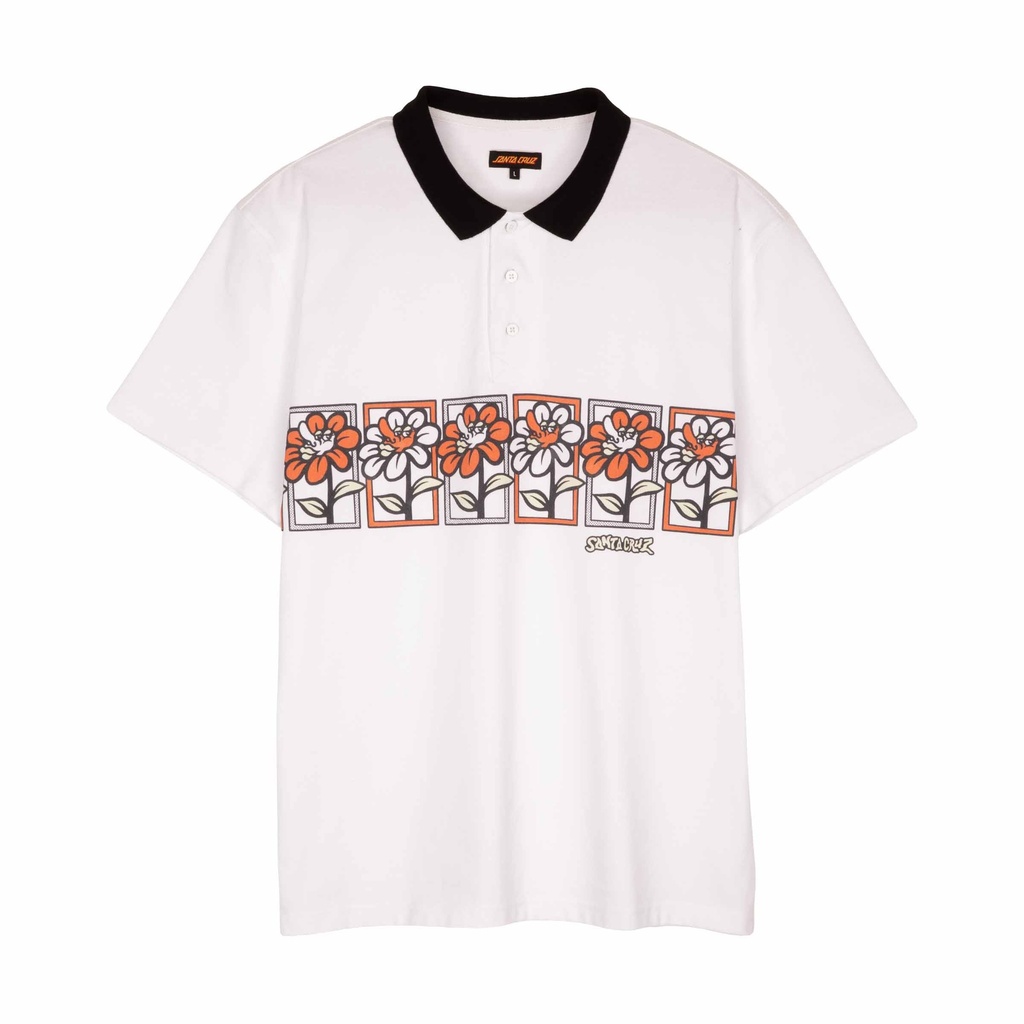 [SCA-SHT-0950] Delfino Flower Guys Polo (M)
