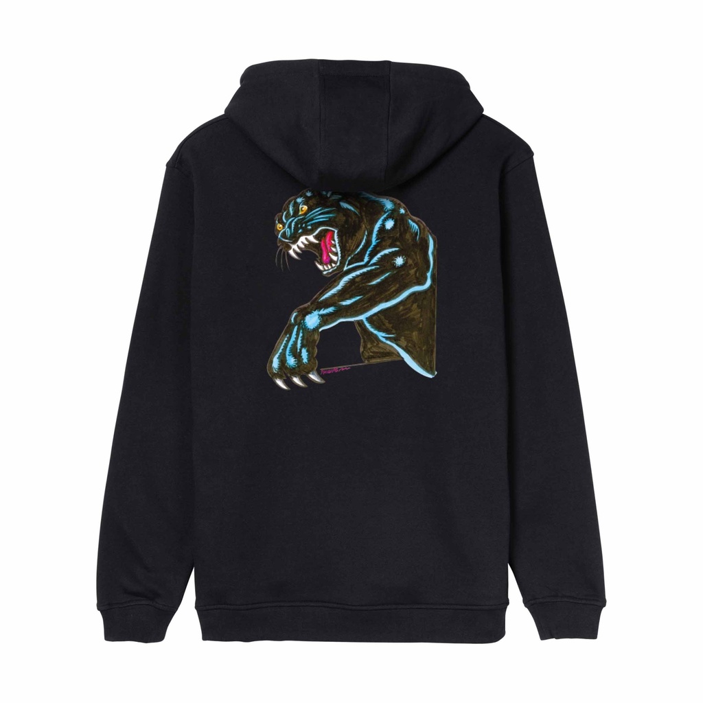 [SCA-HDY-10245] Natas Sketch Panther Hood (XS, Black)