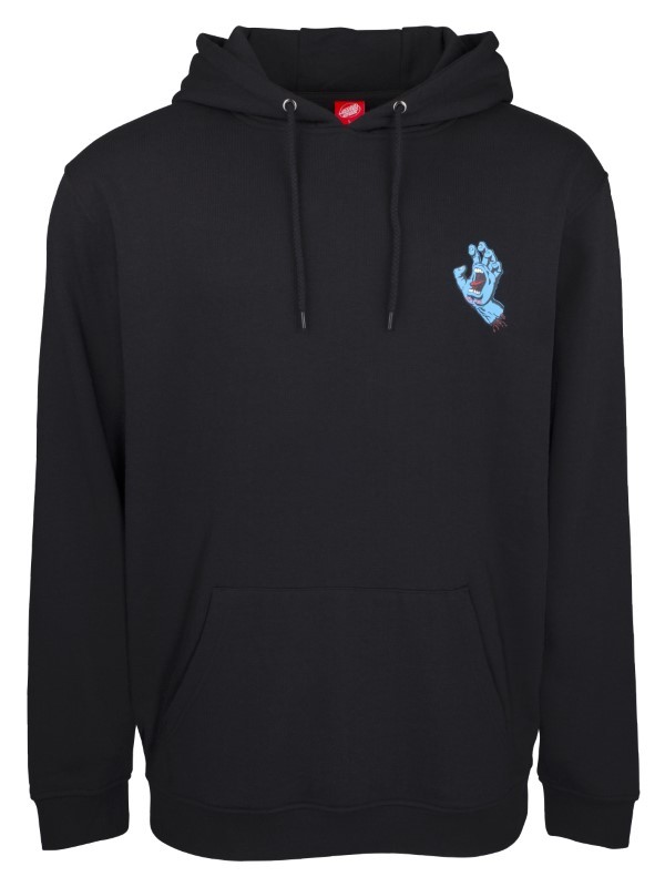 HOOD SCREAMING HAND CHEST (XS, Athletic Heather)
