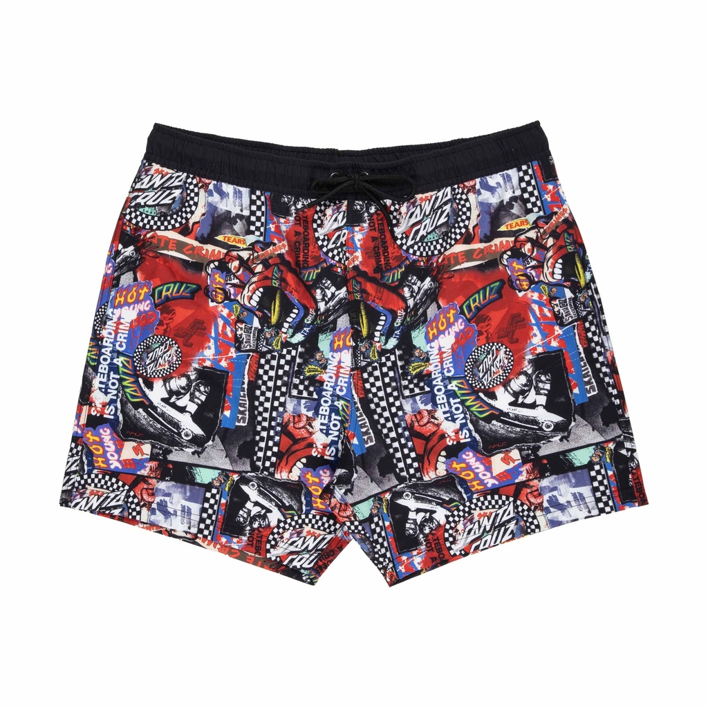 [SCA-SHR-5536] Collage Swimshorts (XS)