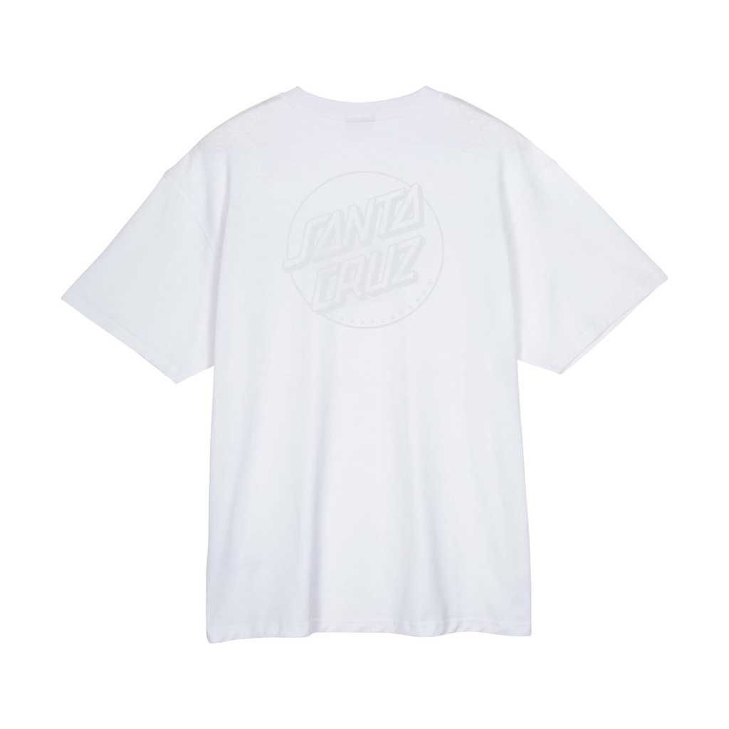 [SCA-TEE-13557] Tonal Opus Dot Stripe T-Shirt (WHITE, XS)