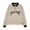 Out Of Time Strip 1/4 Zip Crew