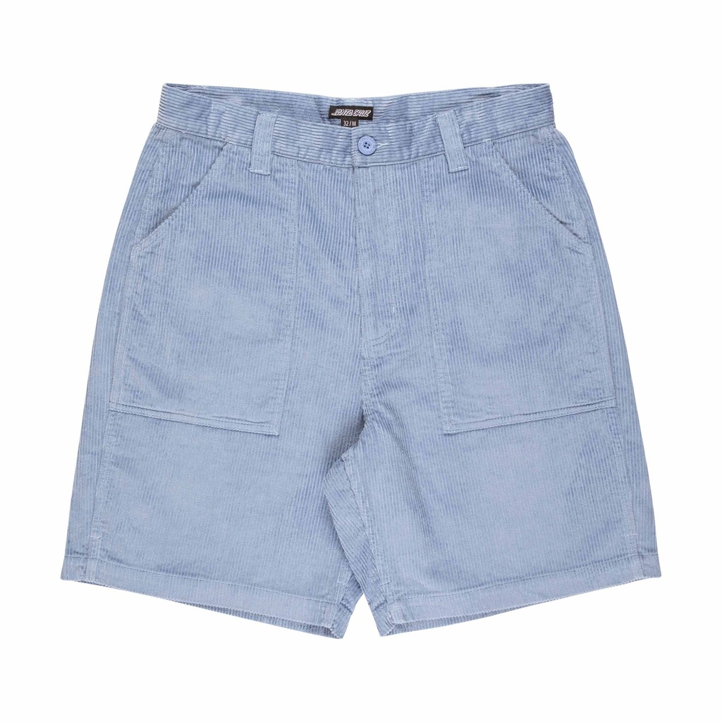 [SCA-SHR-5585] Opus Dot Workwear Shorts (Fresh Blue, 32)