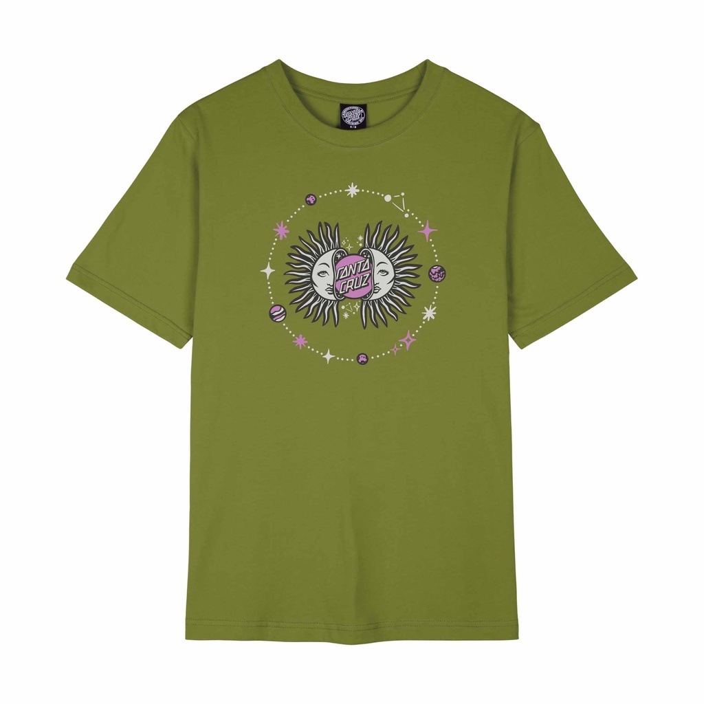 [SCA-WTE-3238] Split Sun Orbit T-Shirt (Pesto, 6)