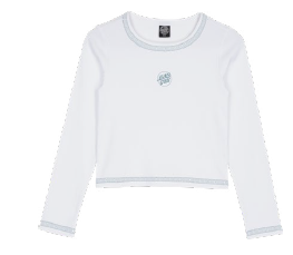 Opus Dot Emb L/S T-Shirt