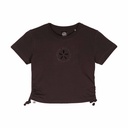 Ringed Flower Tie T-Shirt