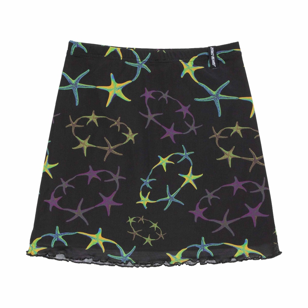 [SCA-WSR-0163] Strip Digi Mesh Mini Skirt (6)