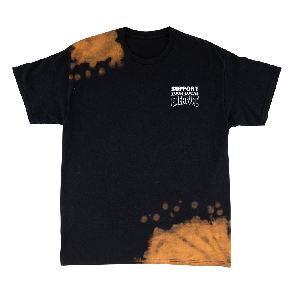 [44156629-159692] Bonehead Flame Wash S/S Heavyweight T-Shirt  (S, Natural)