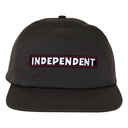 Bar Logo Snapback Unstructured