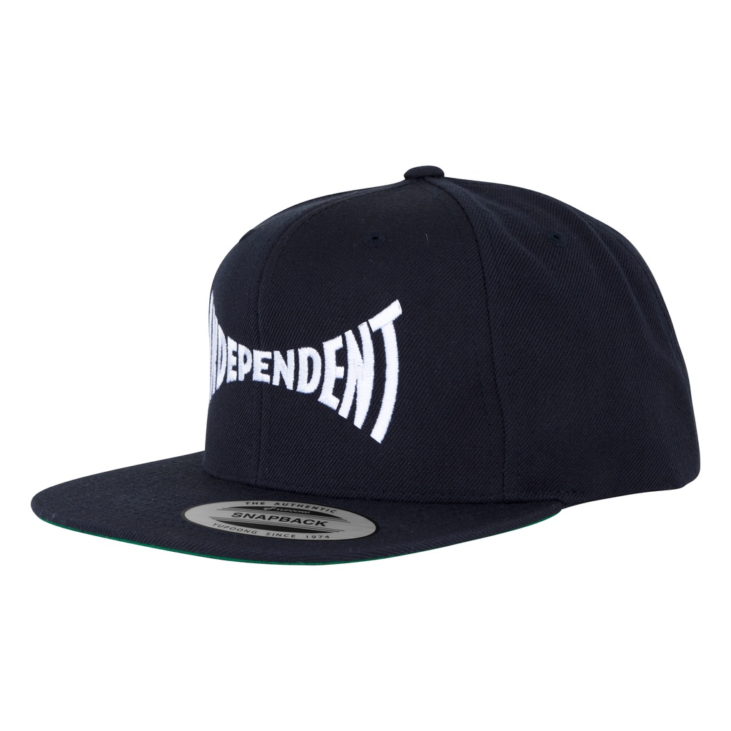 Span Embroidered Snapback Structured