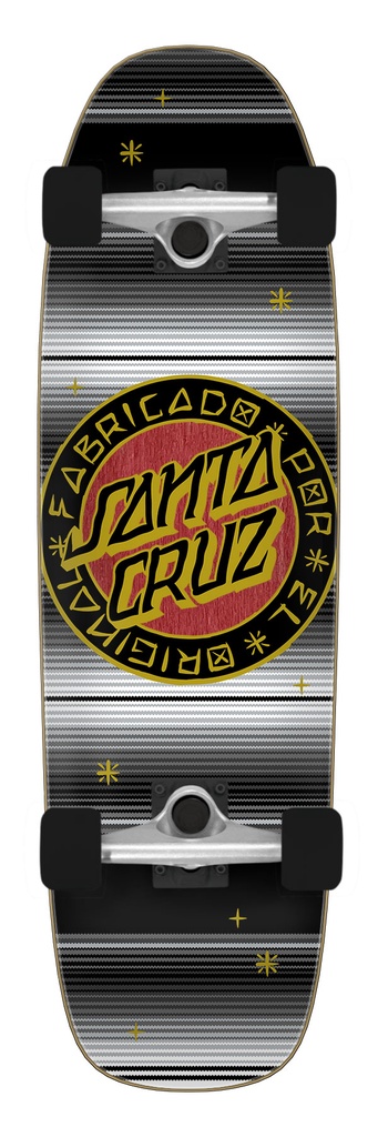 [11117587-164492] Loco Dot 8.4in x 29.4in Street Cruzer Santa Cruz