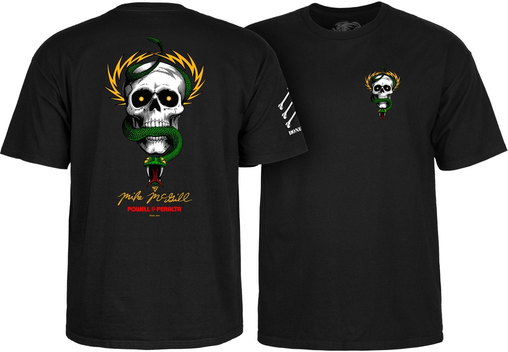 [CTMBBMCGXM] T- Shirt Mike McGill Shortsleeve (M, Black)