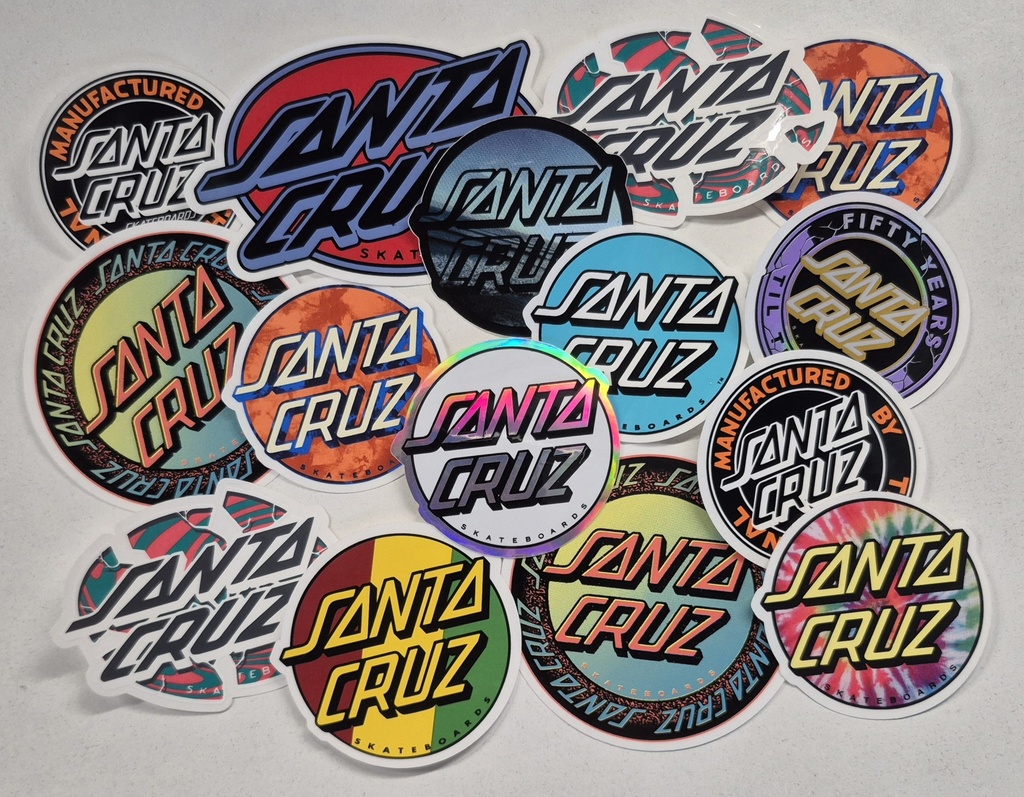 [VINYLLOGOS] STICKERS SANTA ASSORTED (P/K OF 25) (copia)