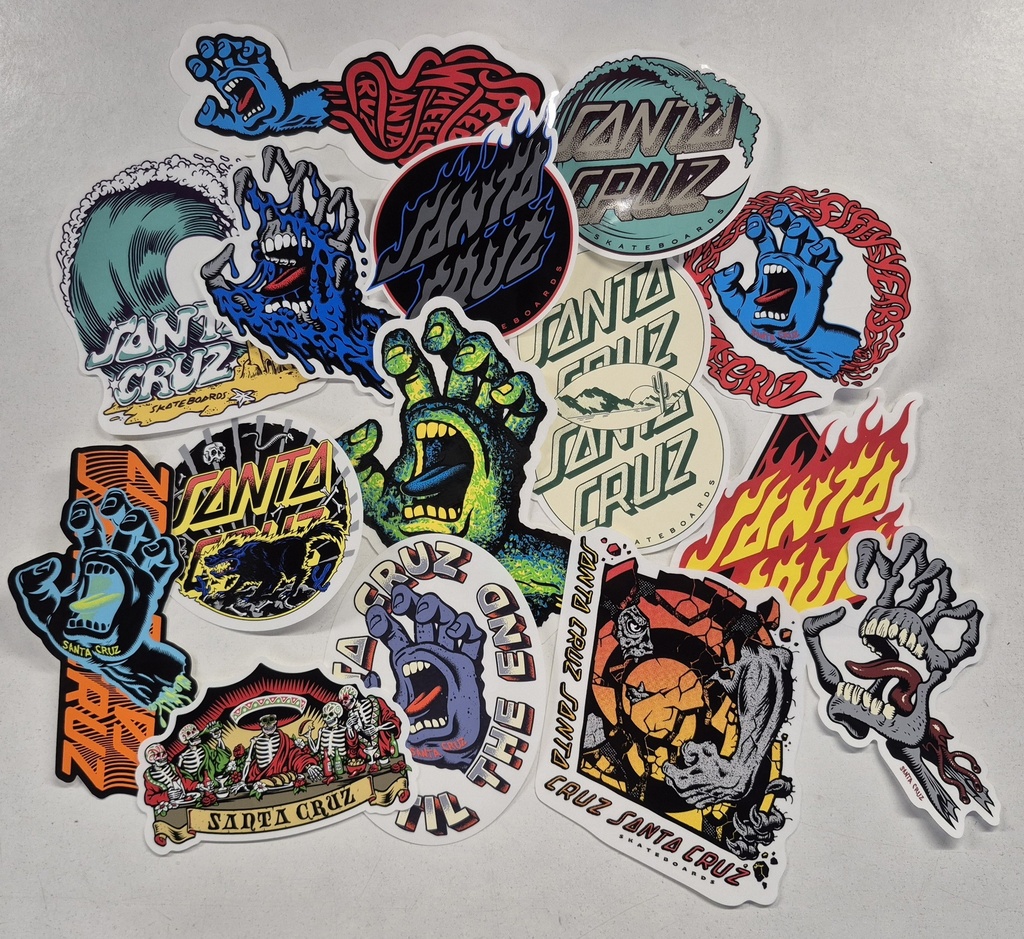 [VYNILSPECIAL] Stickers Santa Cruz Vinyl Special Assorted (P/K OF 15)
