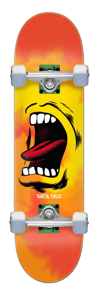 Big Mouth Flame Full 8.00in X 31.25in Santa Cruz Skateboard Complete