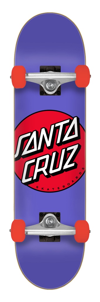Spotlight Dot Mini 7.75in X 30.00in Santa Cruz Skateboard Complete