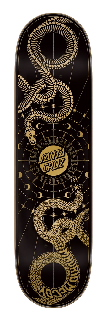 Mccoy Snakes Vx Deck 8.25in X 31.83in Santa Cruz Decks