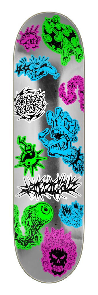 Scribble Flash Feelbase 8.00in X 30.50in Santa Cruz Decks