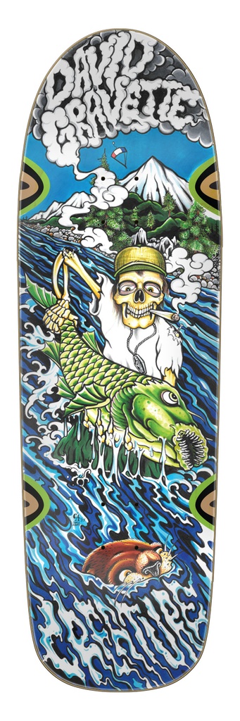 Gravette Hippie Falls Pro 9.00in X 31.68in Creature Decks