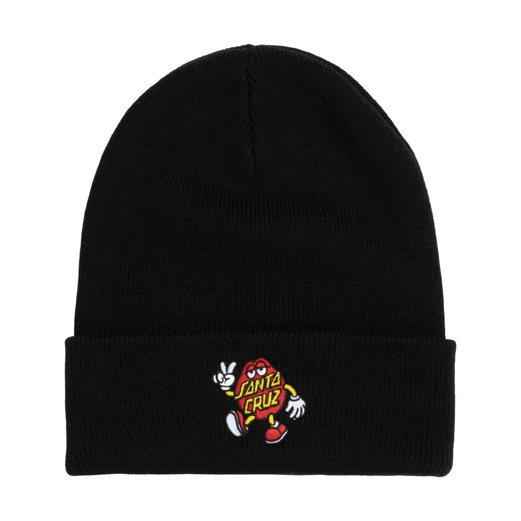 [SCA-BNE-9568] Dot Guy Beanie (BLACK)
