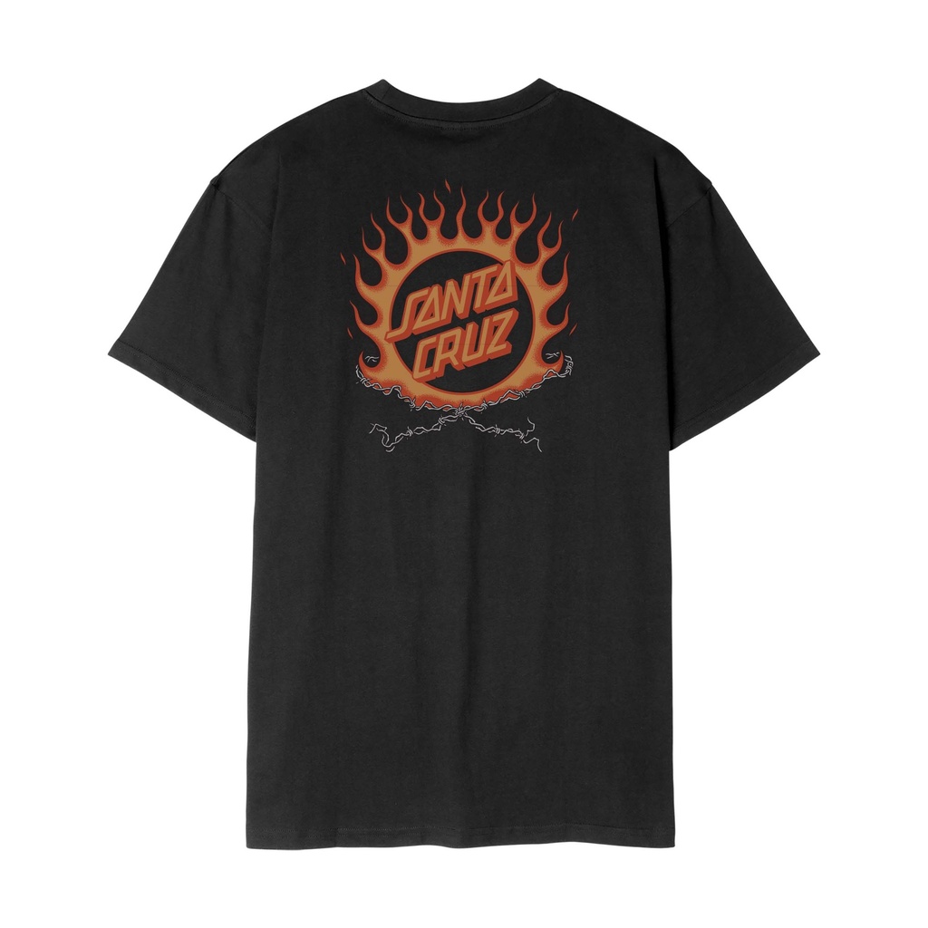 [SCA-TEE-14155] Forging Dot T-Shirt (Black, S)