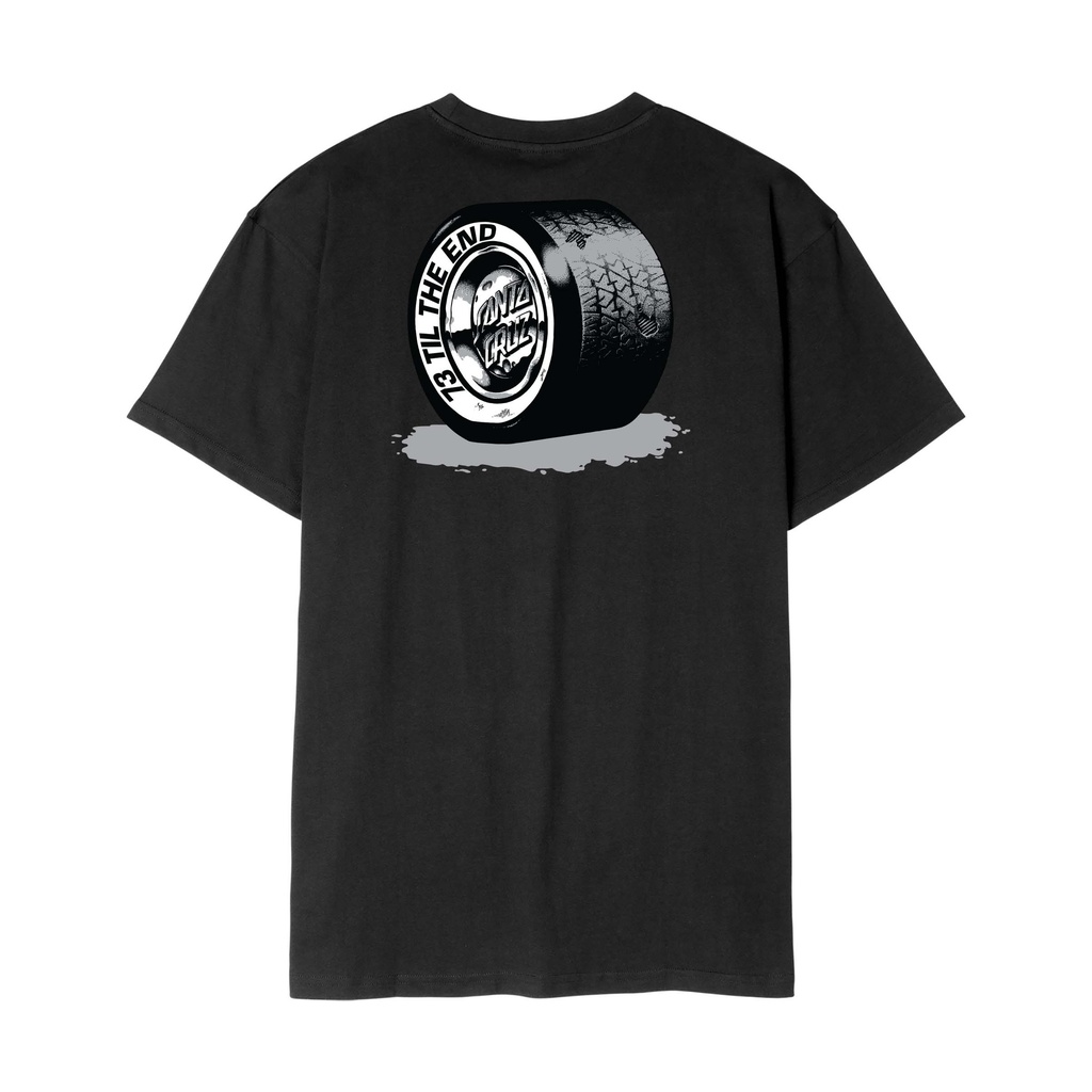 [SCA-TEE-14174] Tte Tired Dot T-Shirt (Black, M)