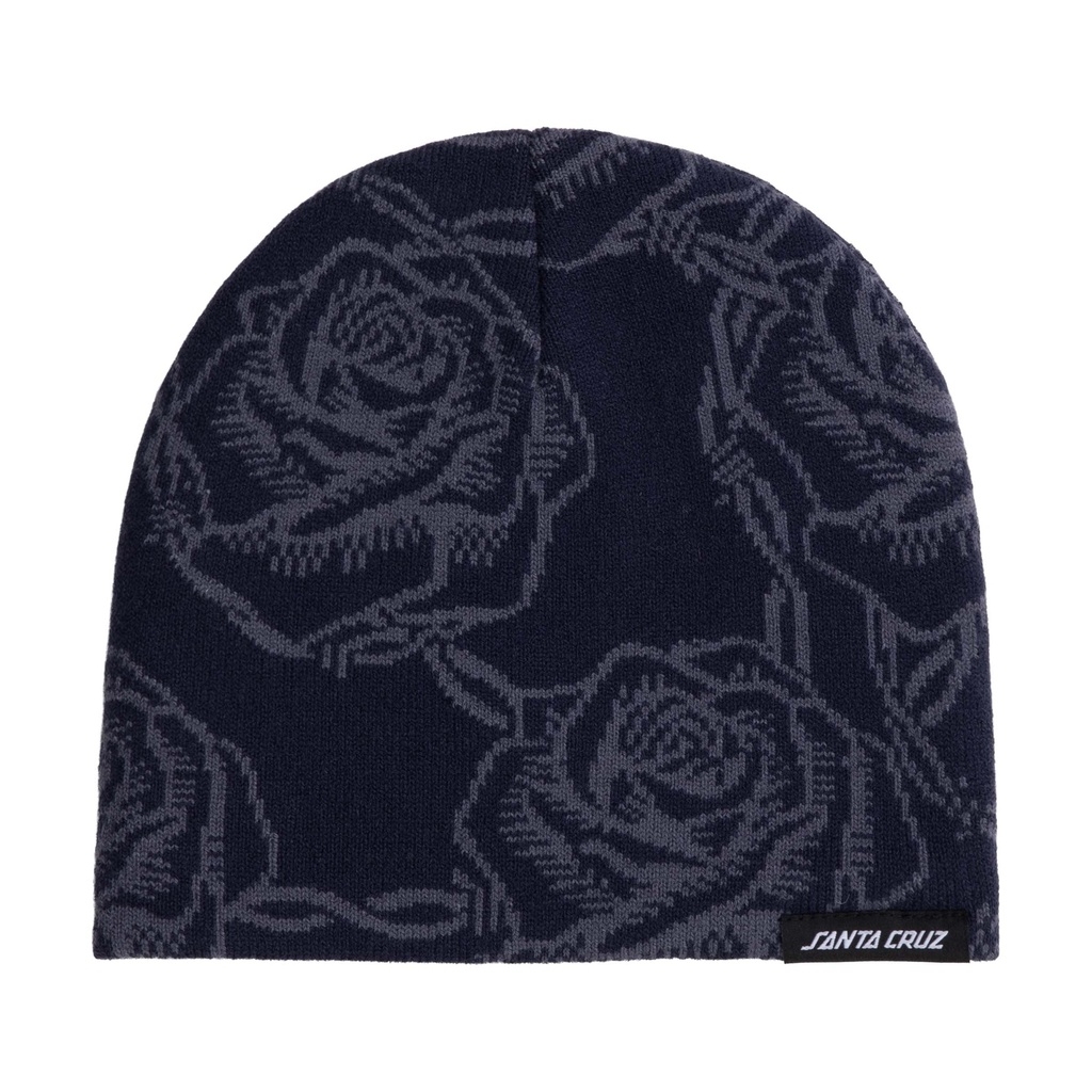 [SCA-WBE-0135] Strip Skull Beanie
