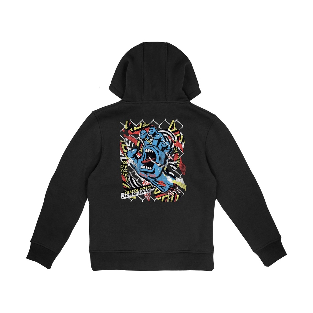 [SCA-YHD-9322] Youth Damaged Hand Hood (Black, 10-12)