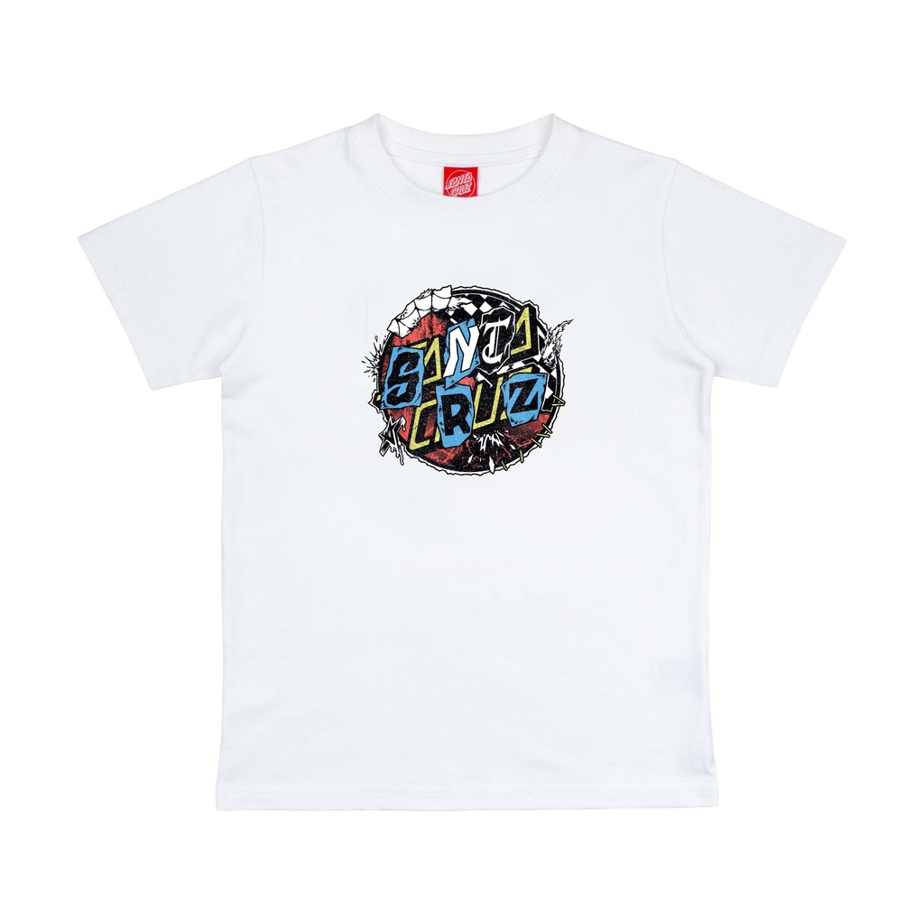 [SCA-YTE-9250] Youth Pay Off Dot Front (White, 8-10)