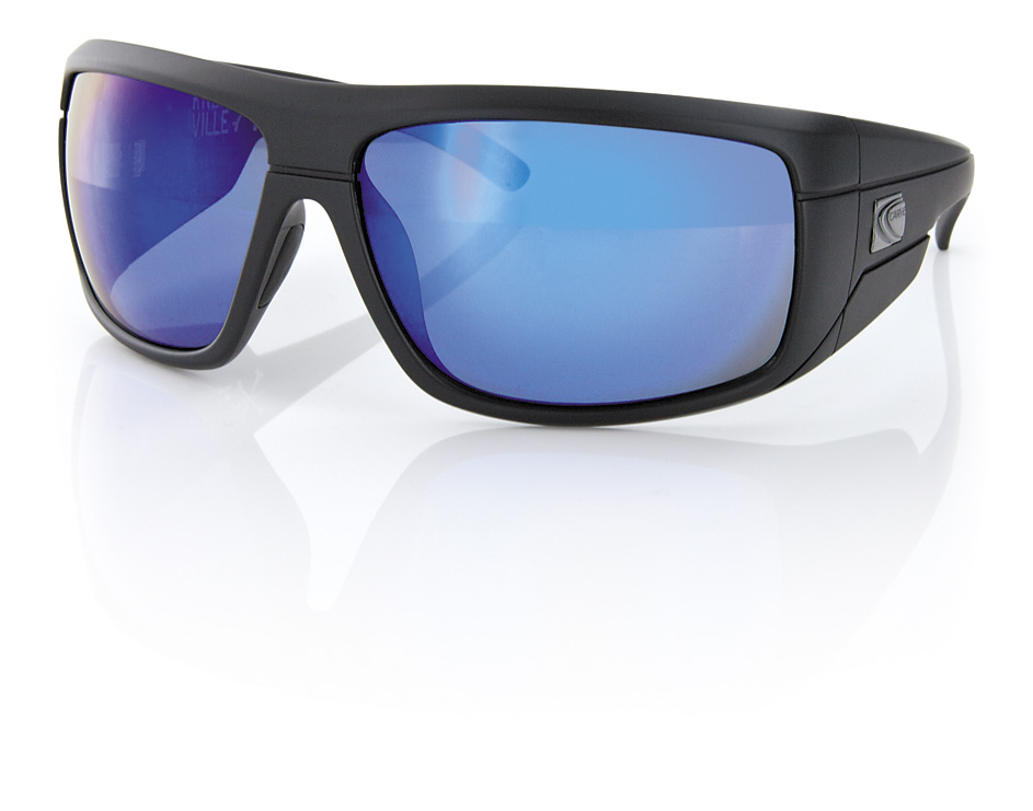 [11S03001000] SUNGLASSES KNOXVILLE MATT BLK REVO