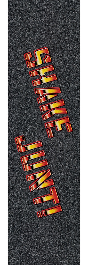 Shake Junt Big Spray Logo Red Chrome Grip Tape 9in x 33in Sheet Graphic Mob
