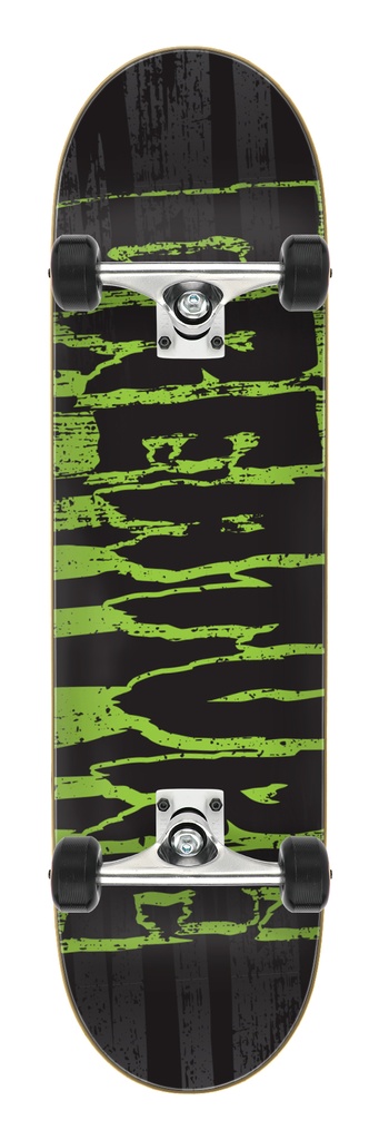 Tattered Large 8.25in X 31.5in Creature Skateboard Complete
