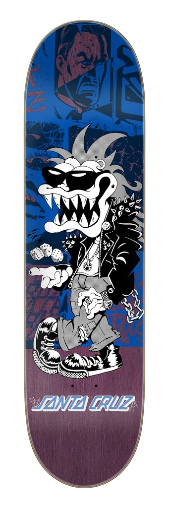 Check Gremlin Feelbase 7.75in X 30.25in Santa Cruz Decks