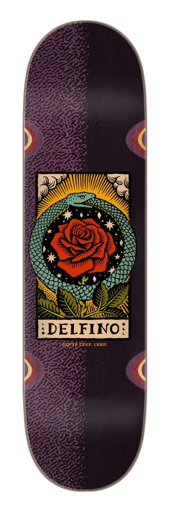 Delfino Ouroboros Pro 8.25in X 31.60in Santa Cruz Decks