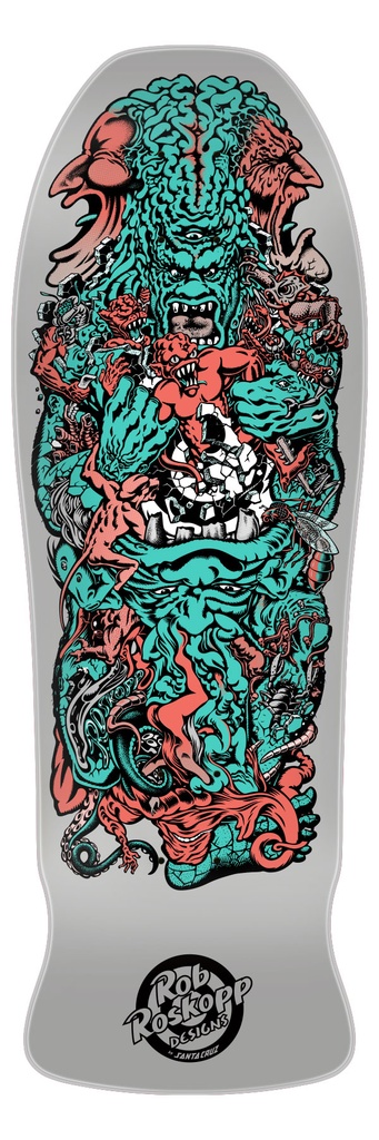 Roskopp Five Reissue 10.22in X 30.282in Santa Cruz Decks